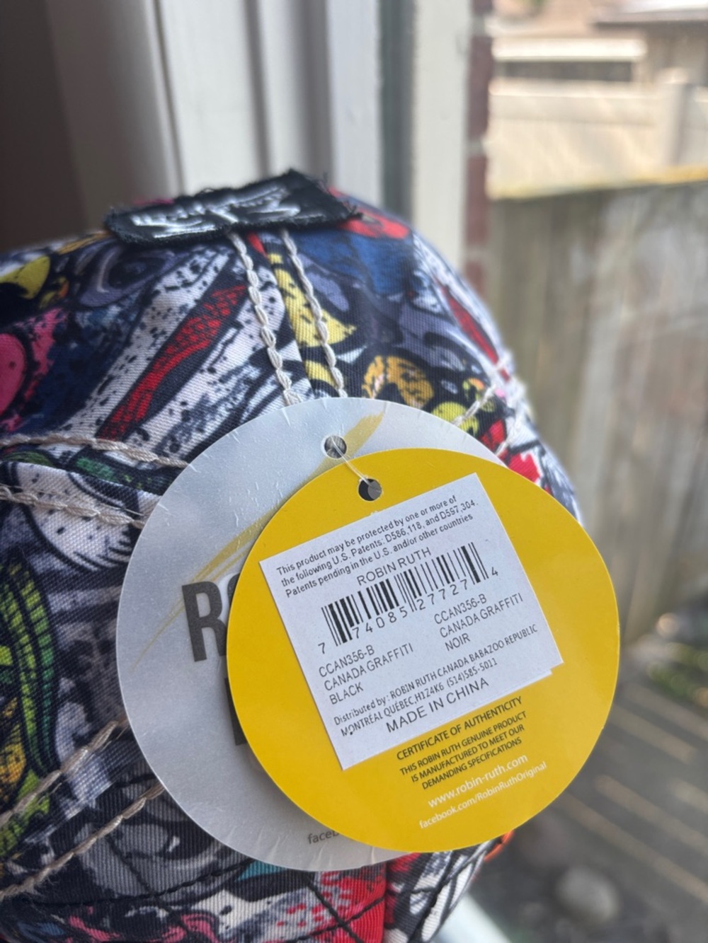 Robin Ruth Canada Graphic Cap New With Tags Streetwear Adjustable Hat - Picture 4 of 7